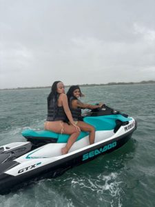 Girls in Jet Ski Photo