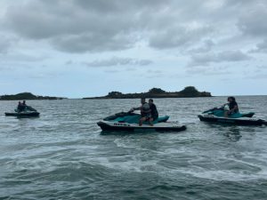 Family in Jet Ski Photo