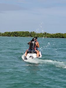 Couple in a Jet Ski